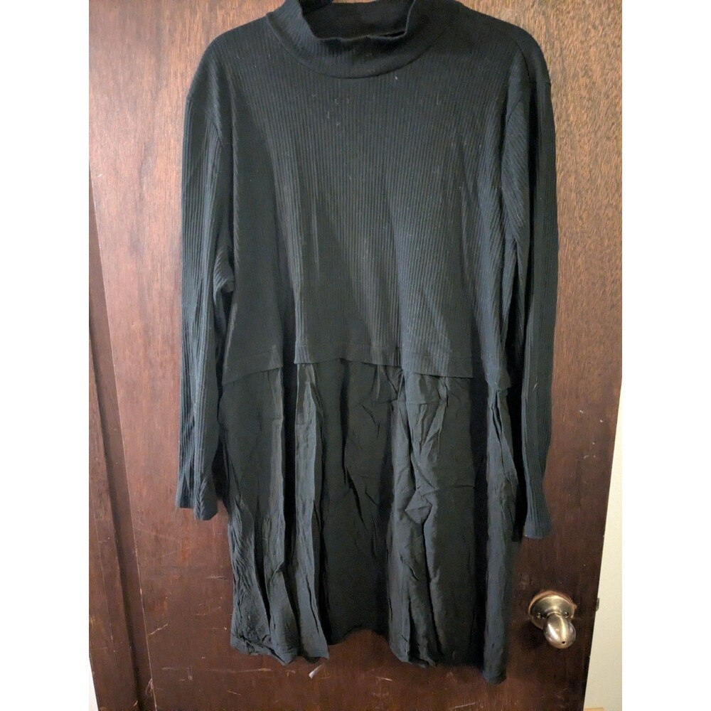 Maurices 2x Fit & Flare Black Dress